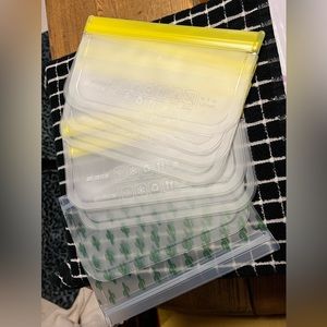 8 ECO-FRIENDLY SUSTAINABLE REUSABLE SNACK BAGS